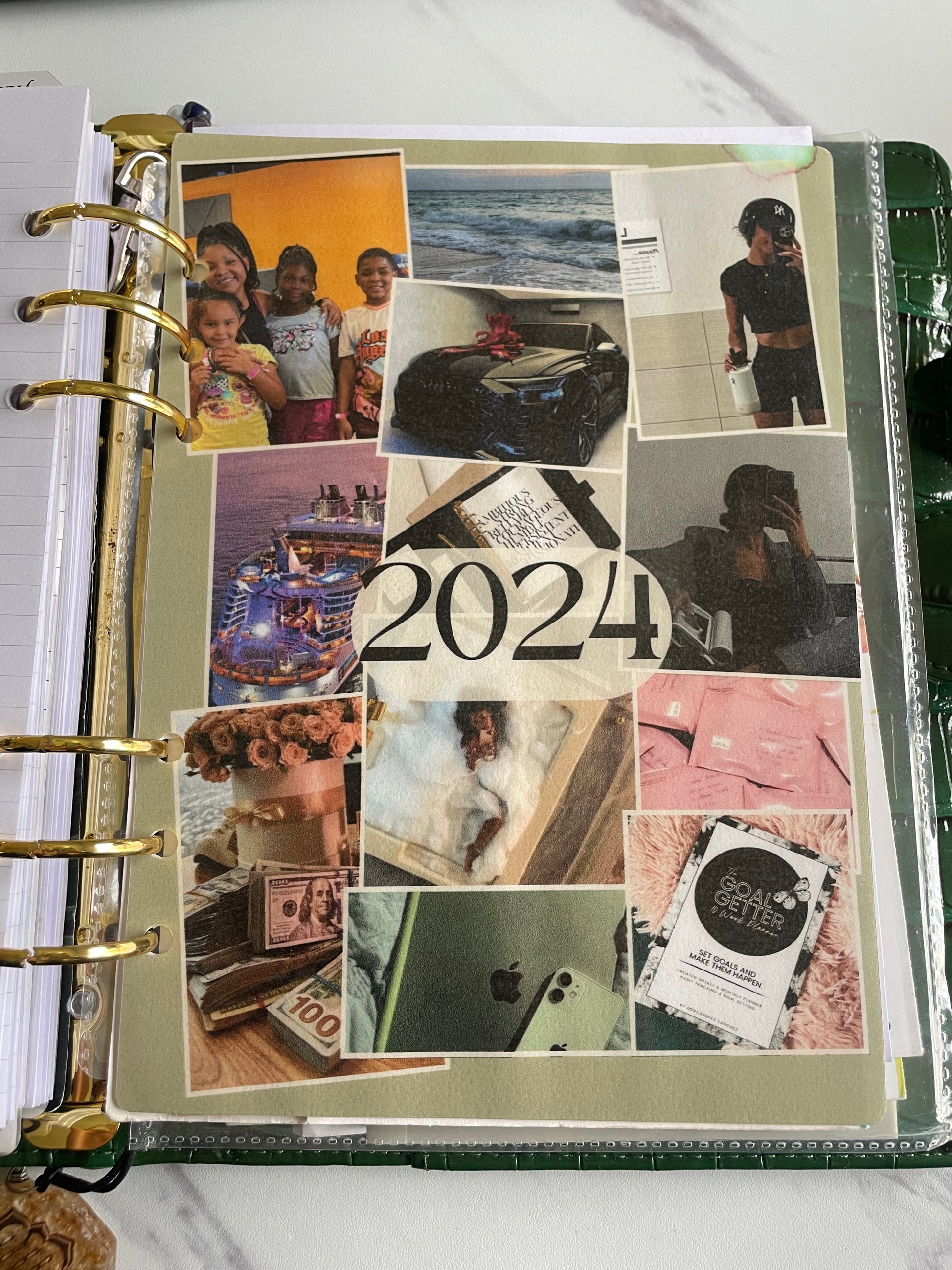 Custom Vision Board Insert – A5 Planner